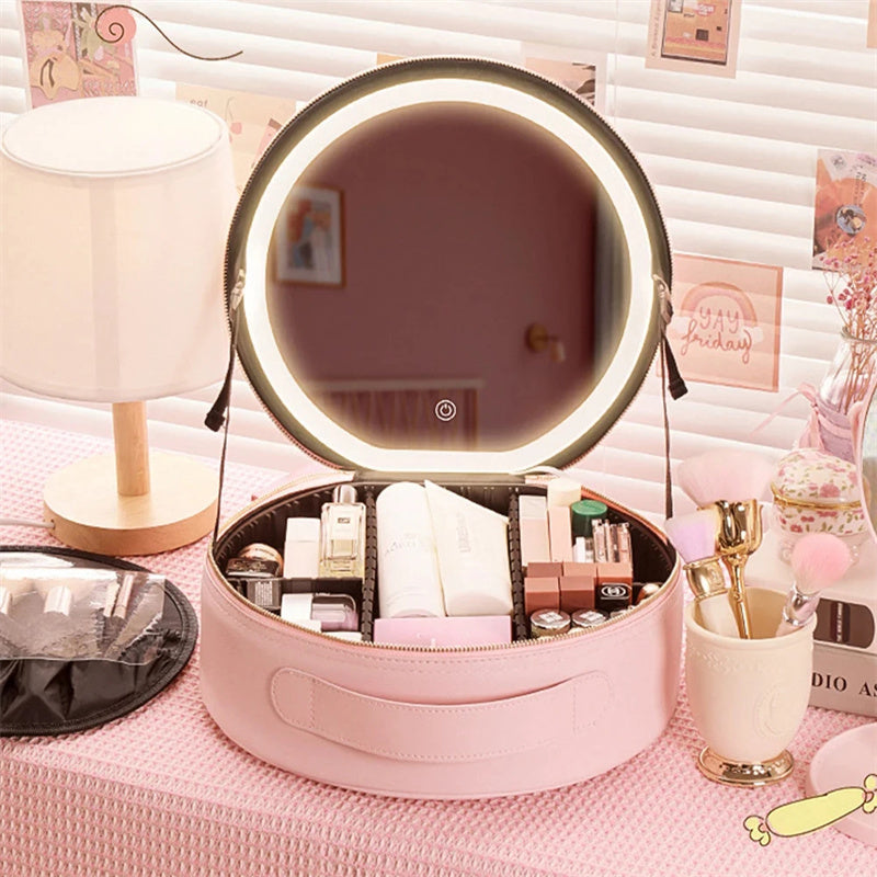 LED Makeup Bag Organizer
