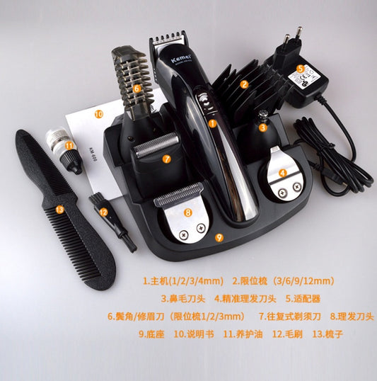 Kemei 6-in-1 Hair Trimmer