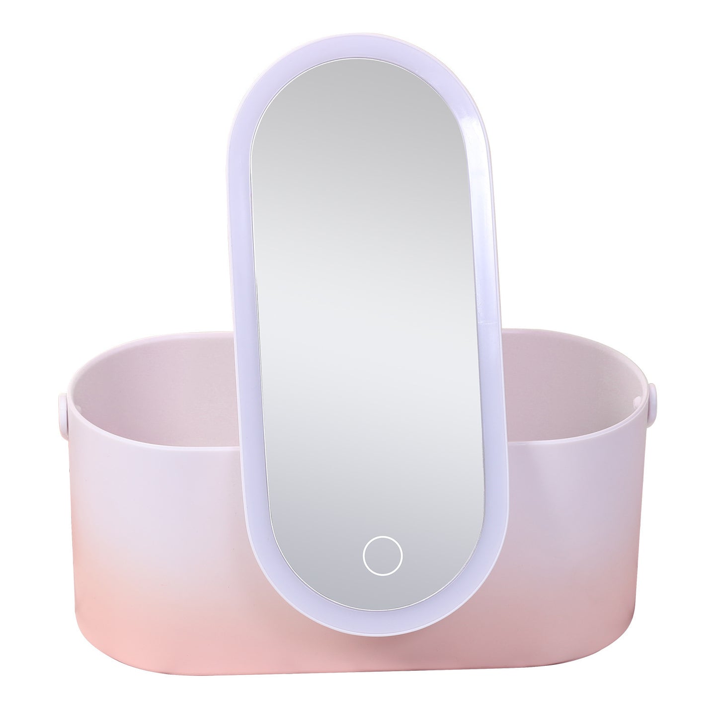 LED Makeup Mirror Organizer
