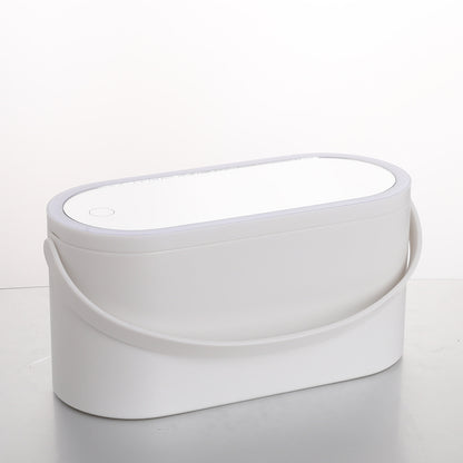 LED Makeup Mirror Organizer